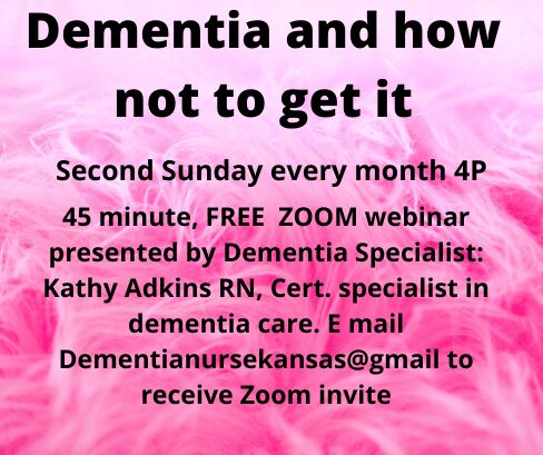 Sunday dementia talk